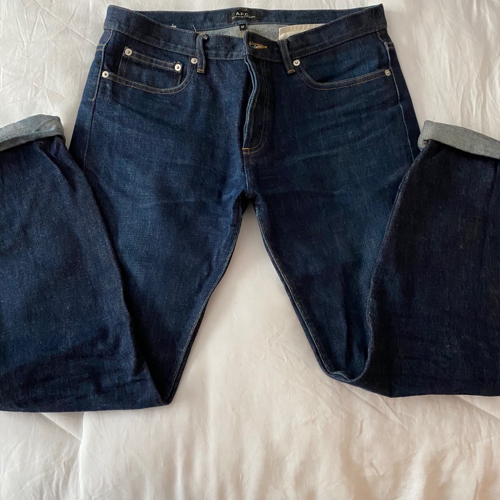 APC BUTTON FLY JEANS